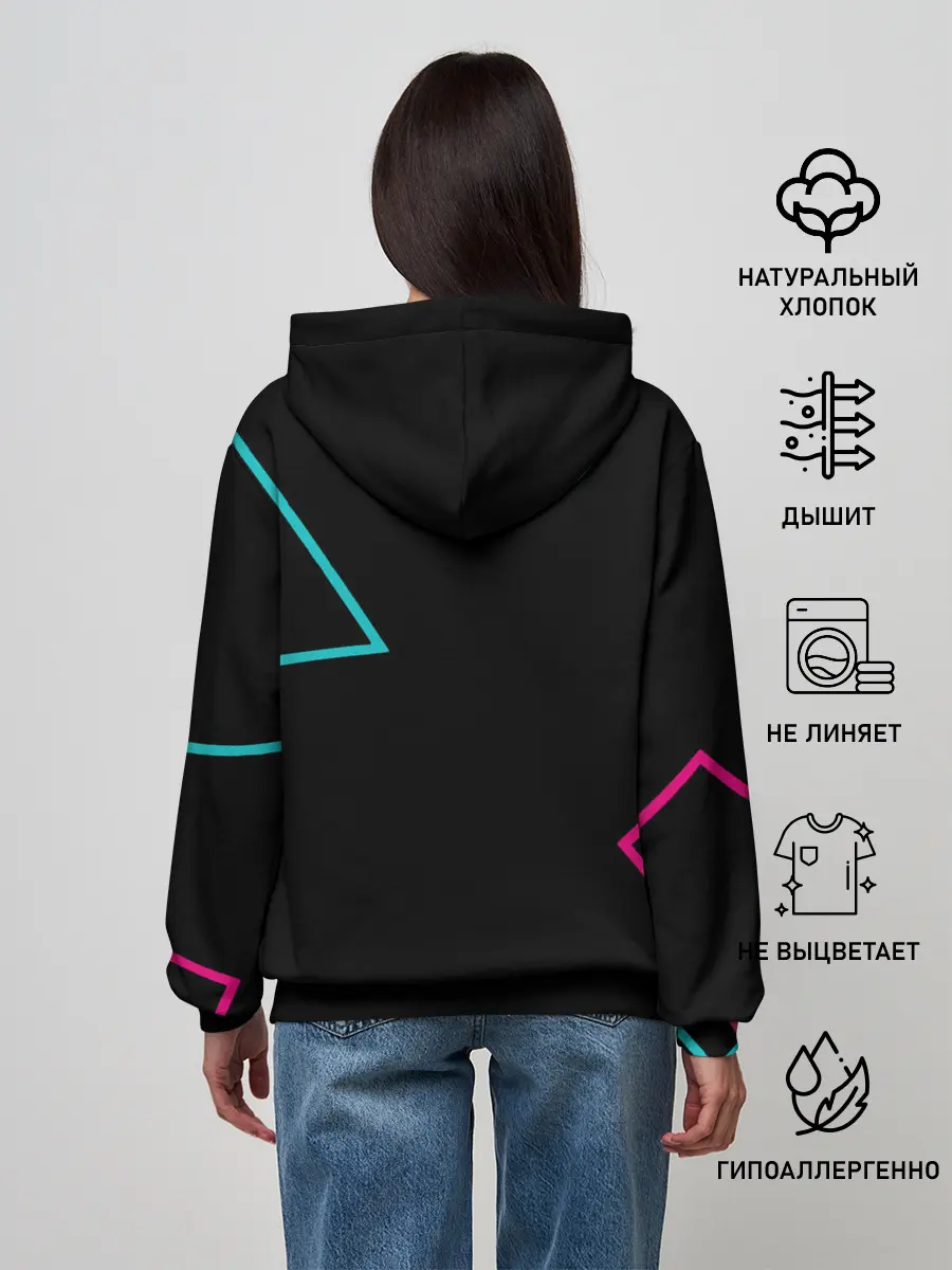 Женское худи / SQUID GAME | ИГРА В КАЛЬМАРА 456,