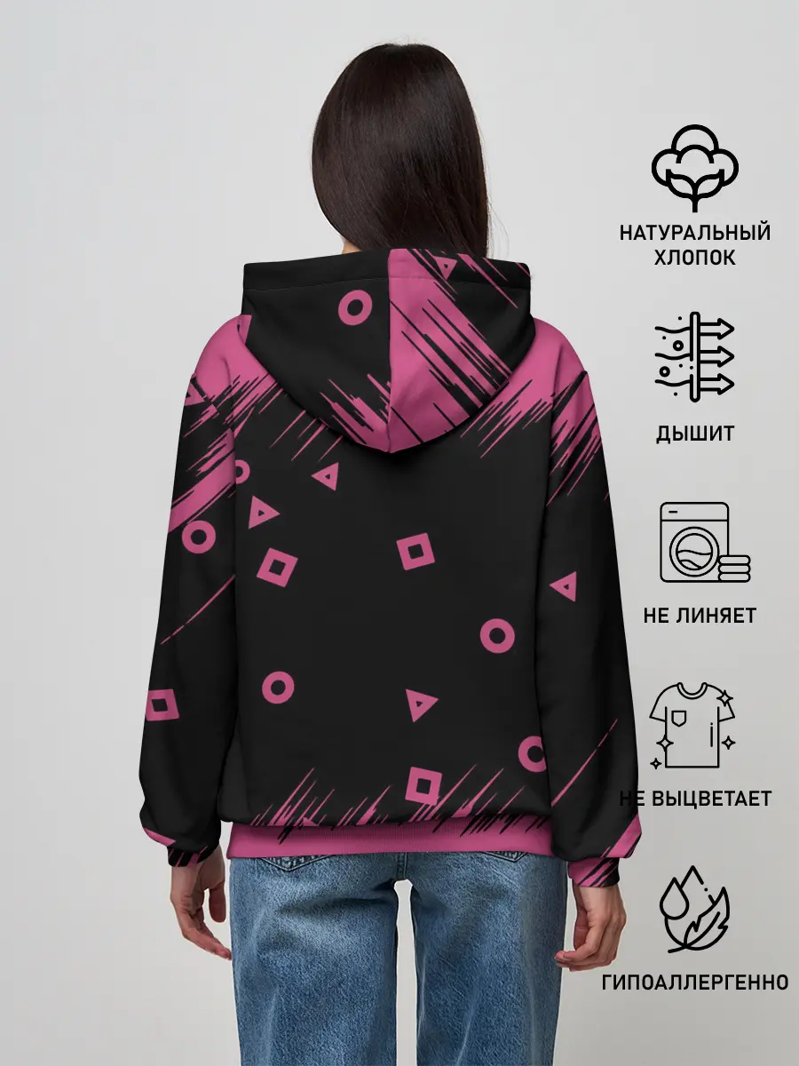 Женское худи / SQUID GAME | ИГРА В КАЛЬМАРА/