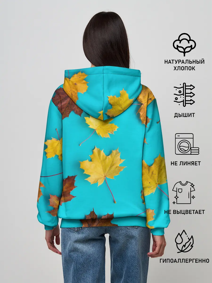 Женское худи / Кленовый листочек