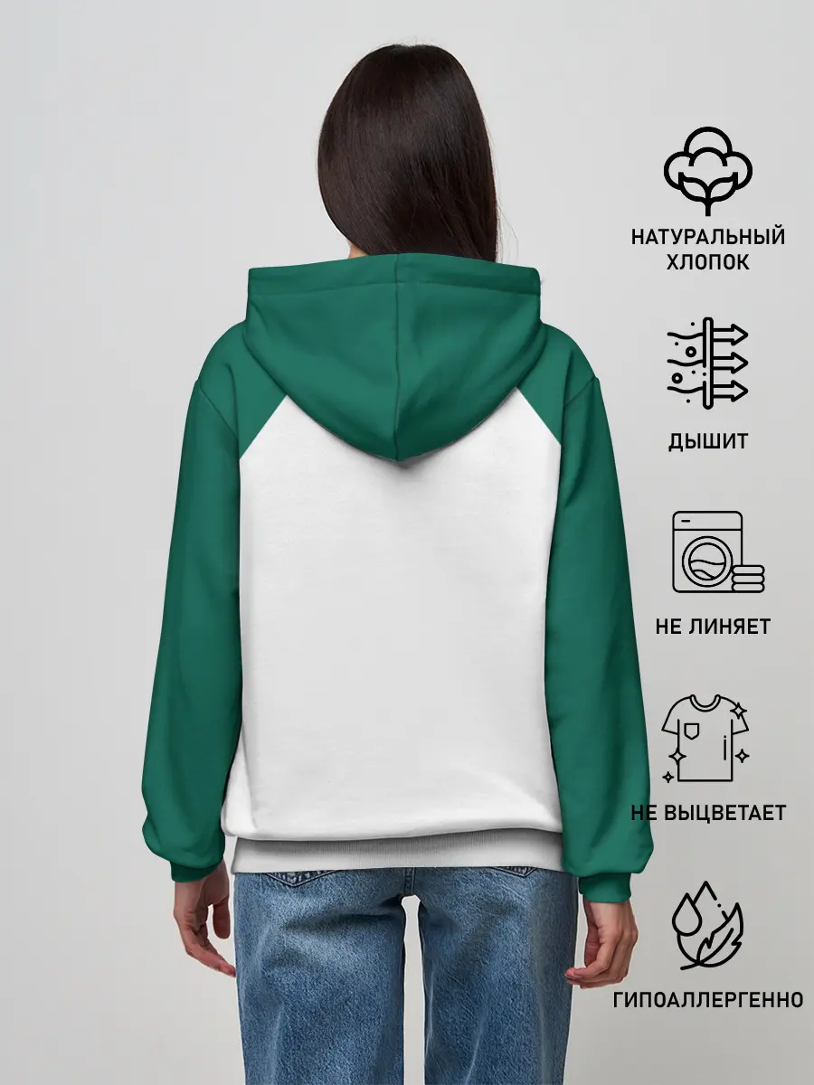 Женское худи / Как в Игре в Кальмара. Футболка 456 игрока