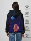 Женское худи / Космонавт на Дистанции