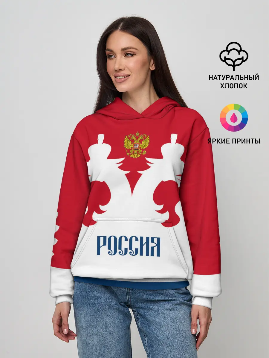 Женское худи / Russia Team
