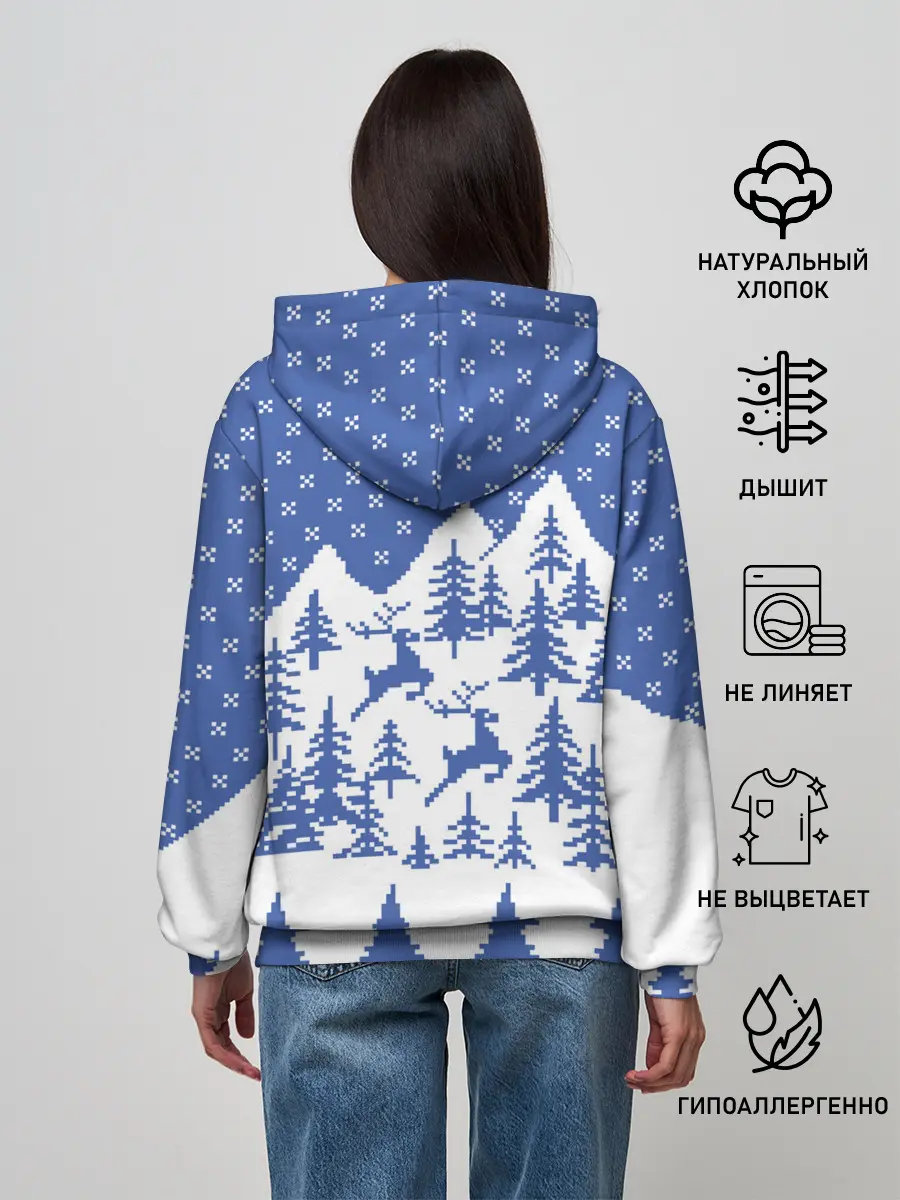 Женское худи / Горные Олени