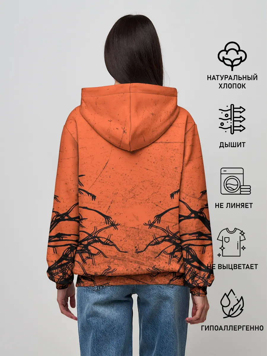 Женское худи / Ghostemane Forest Grunge | Гостмейн Лес