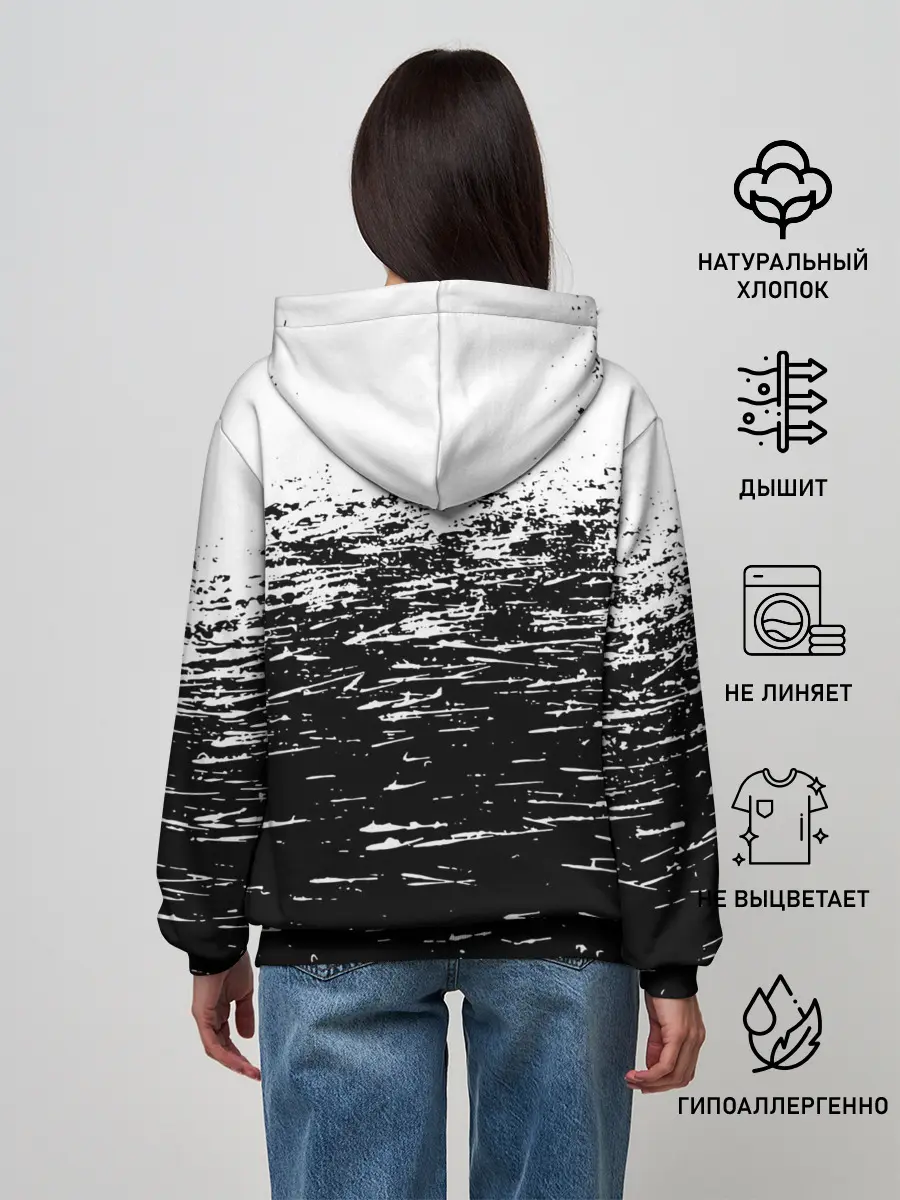 Женское худи / Чёрный клевер: Бык.