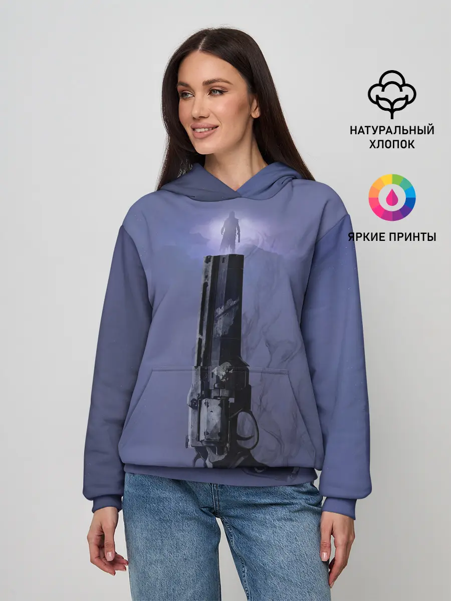 Женское худи / DESTINY 2 КЕЙД 6 И ЕГО РЕВОЛЬВЕР