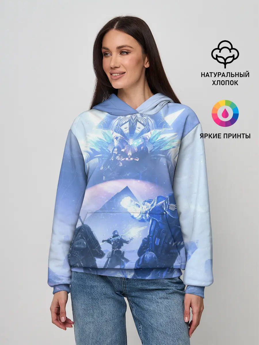 Женское худи / DESTINY 2 ЛЕДЯНОЙ МАРС / СТРАЖИ