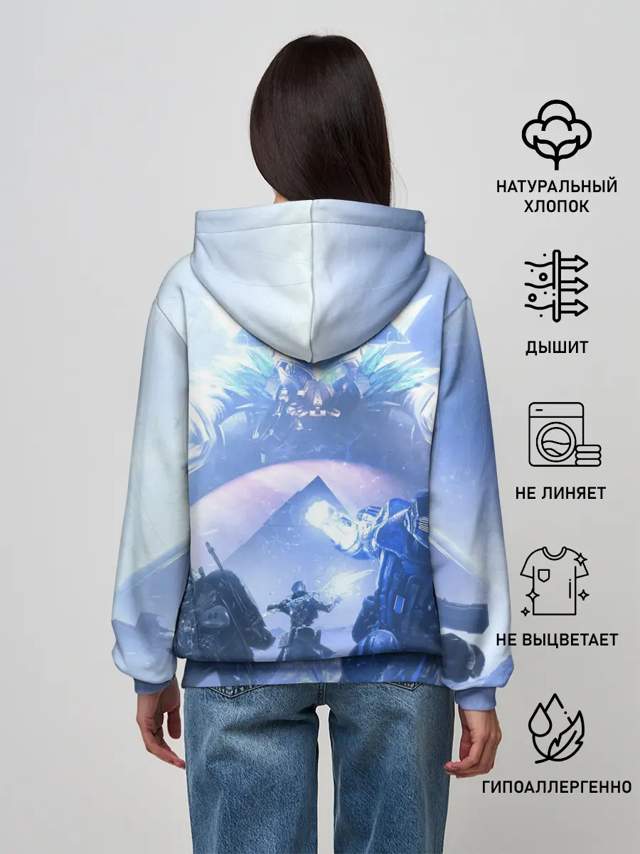 Женское худи / DESTINY 2 ЛЕДЯНОЙ МАРС / СТРАЖИ