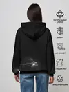 Женское худи / Черная Тойота Камри