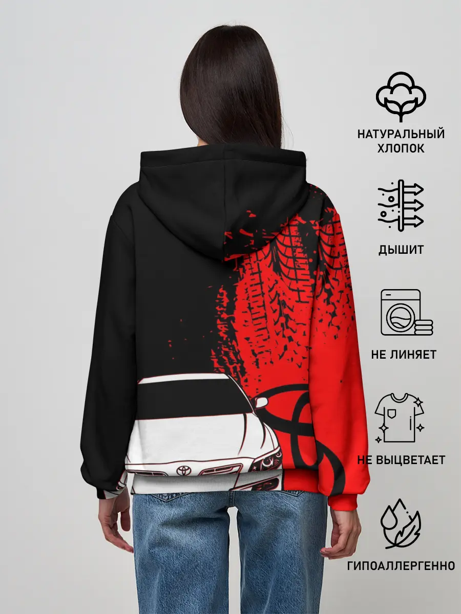 Женское худи / Camry Toyota glitch
