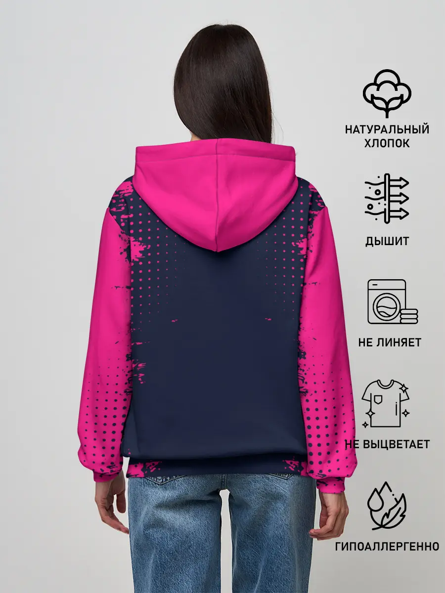 Женское худи / ДЕВУШКА С ТАТУ | ПОСТАПОКАЛИПСИС