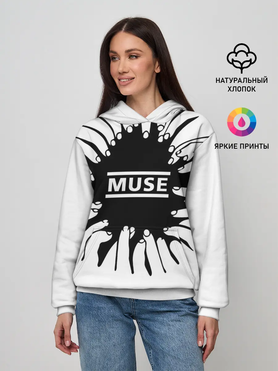Женское худи / MUSE пальцы
