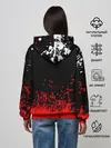 Женское худи / Берсерк: Брызги красок.