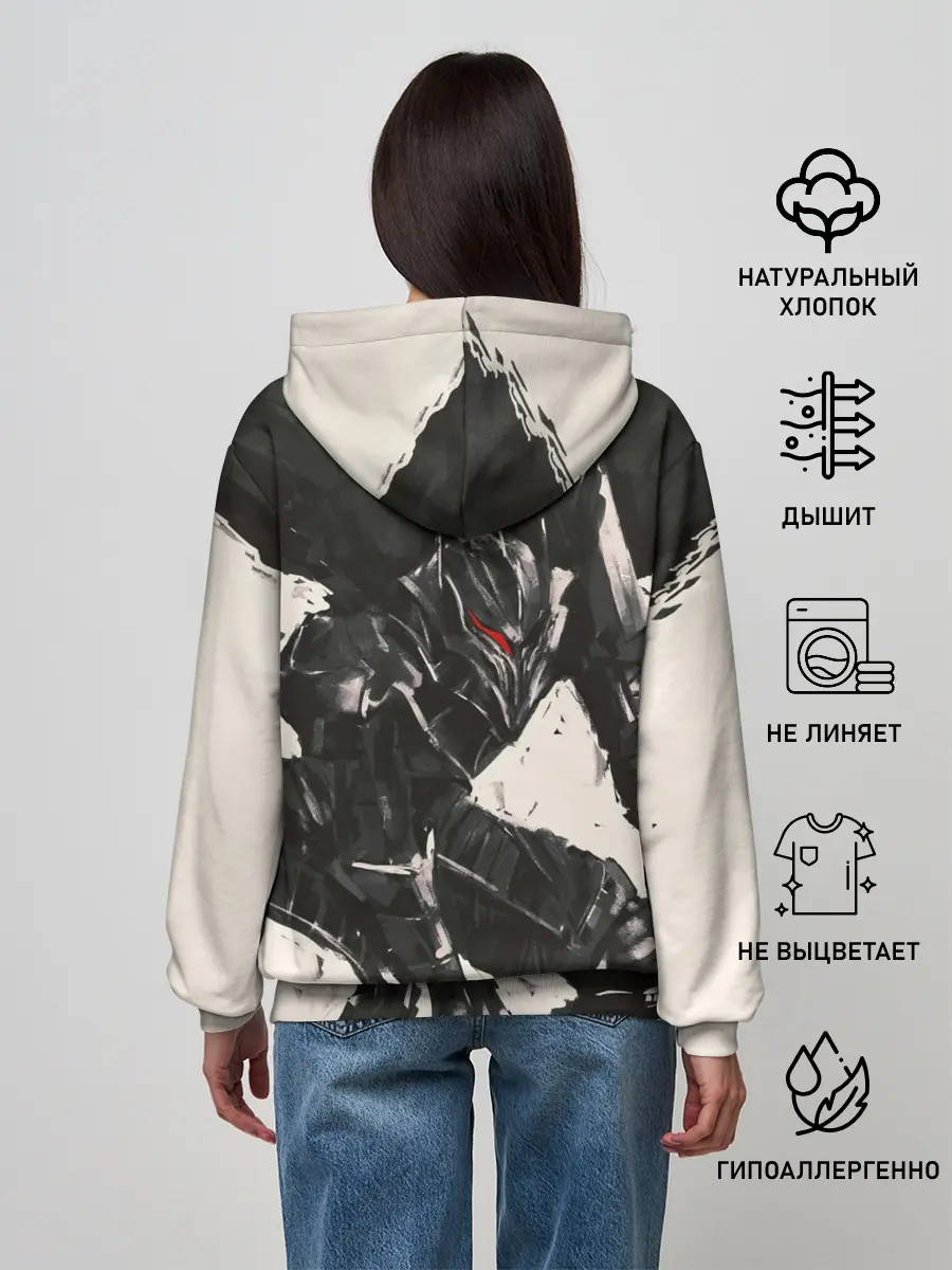 Женское худи / BERSERK ILLUSTRATION | БЕРСЕРК