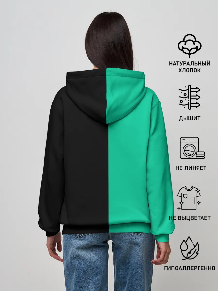 Женское худи / СПЛИТ МАСКА СЯО