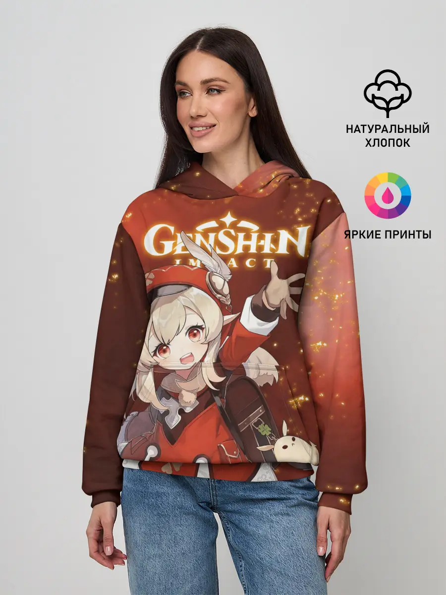 Женское худи / КЛИ | KLEE | ГЕНШИН