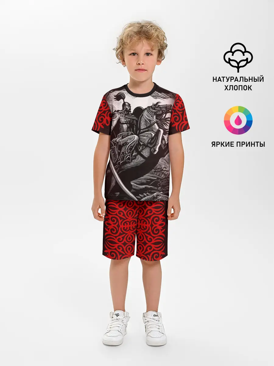 Детская пижама с шортами / МАНАС Баатыр