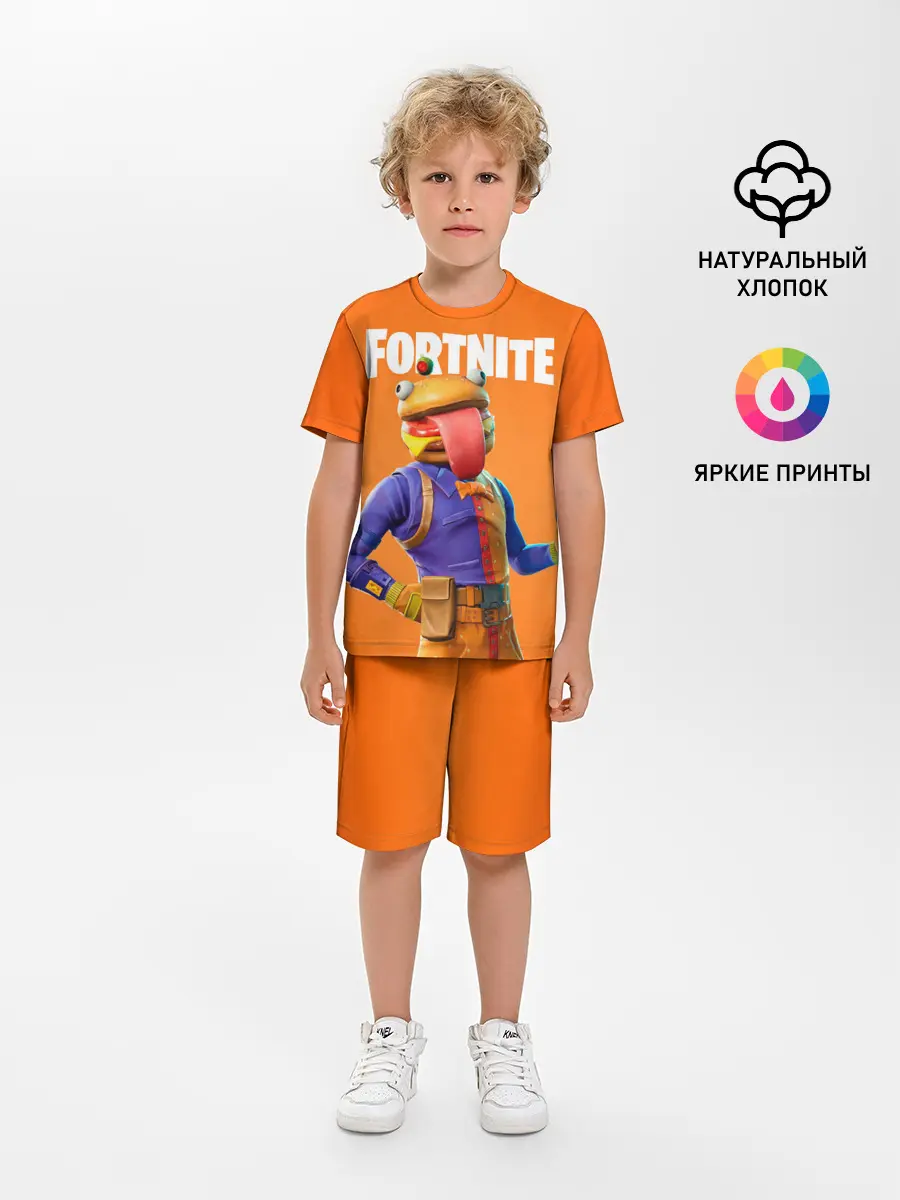 Детская пижама с шортами / Fortnite