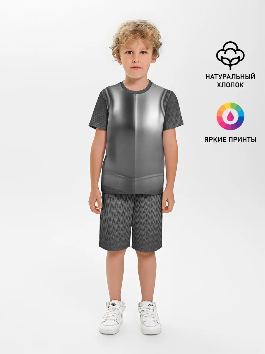 Детская пижама с шортами / Доспехи рыцаря