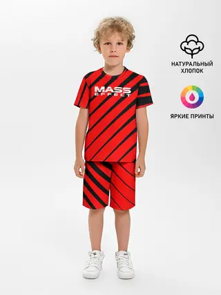 Детская пижама с шортами / Mass Effect