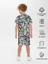 Детская пижама с шортами / Камни