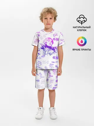 Детская пижама с шортами / LIL PEEP