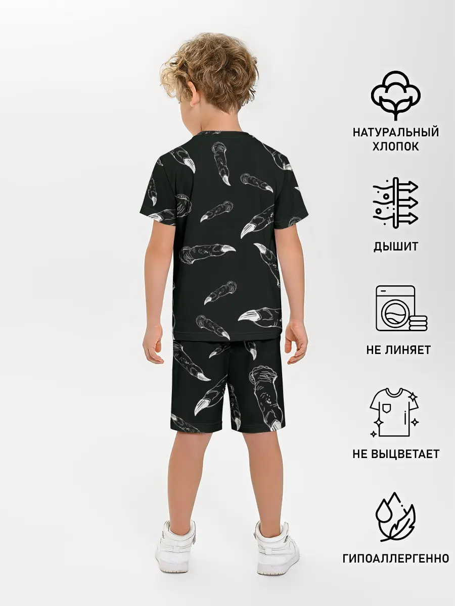 Детская пижама с шортами / Jujutsi Kaisen Sukuna - Пальцы