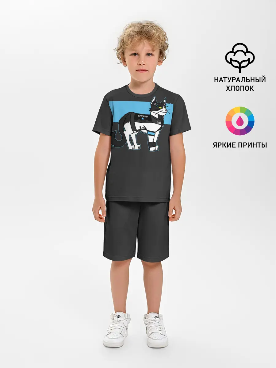 Детская пижама с шортами / CATROID RK900