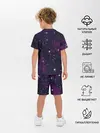 Детская пижама с шортами / Космос