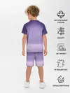 Детская пижама с шортами / BTS. Purple