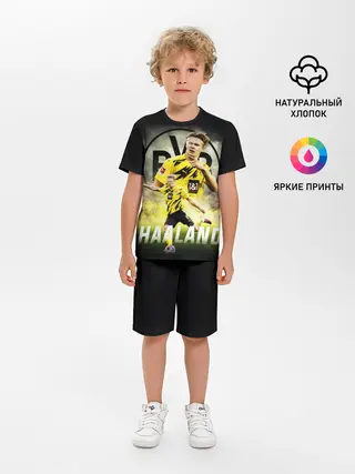 Детская пижама с шортами / ЭРЛИНГ ХОЛАНД / ERLING HAALAND