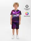 Детская пижама с шортами / Космическое небо