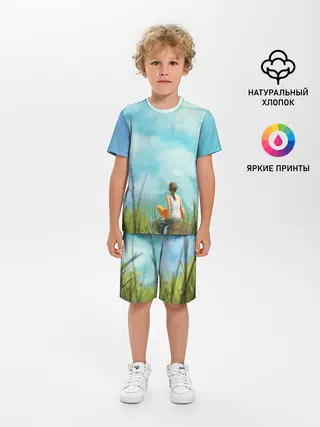 Детская пижама с шортами / Cloud ART