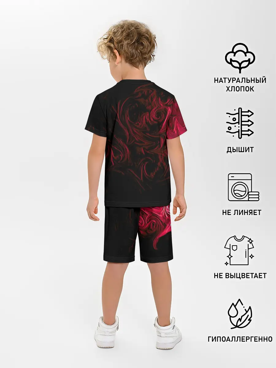 Детская пижама с шортами / Fire