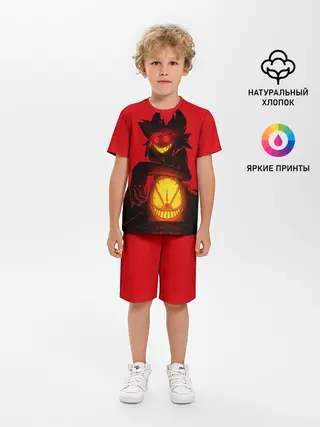 Детская пижама с шортами / Отель Хазбин
