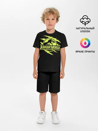Детская пижама с шортами / Jurassic World