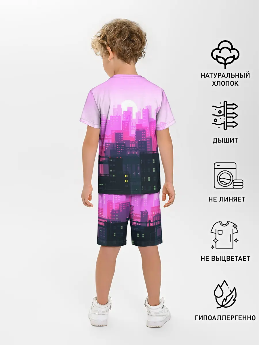 Детская пижама с шортами / CITY