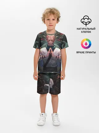 Детская пижама с шортами / МАГИЧЕСКАЯ БИТВА | SUKUNA