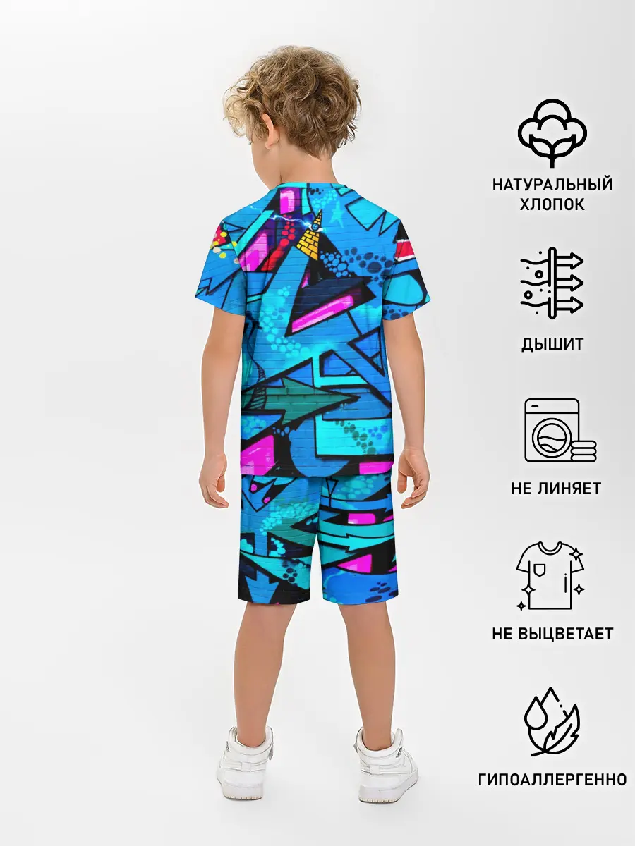 Детская пижама с шортами / GRAFFITY