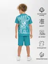 Детская пижама с шортами / Граффити Wats