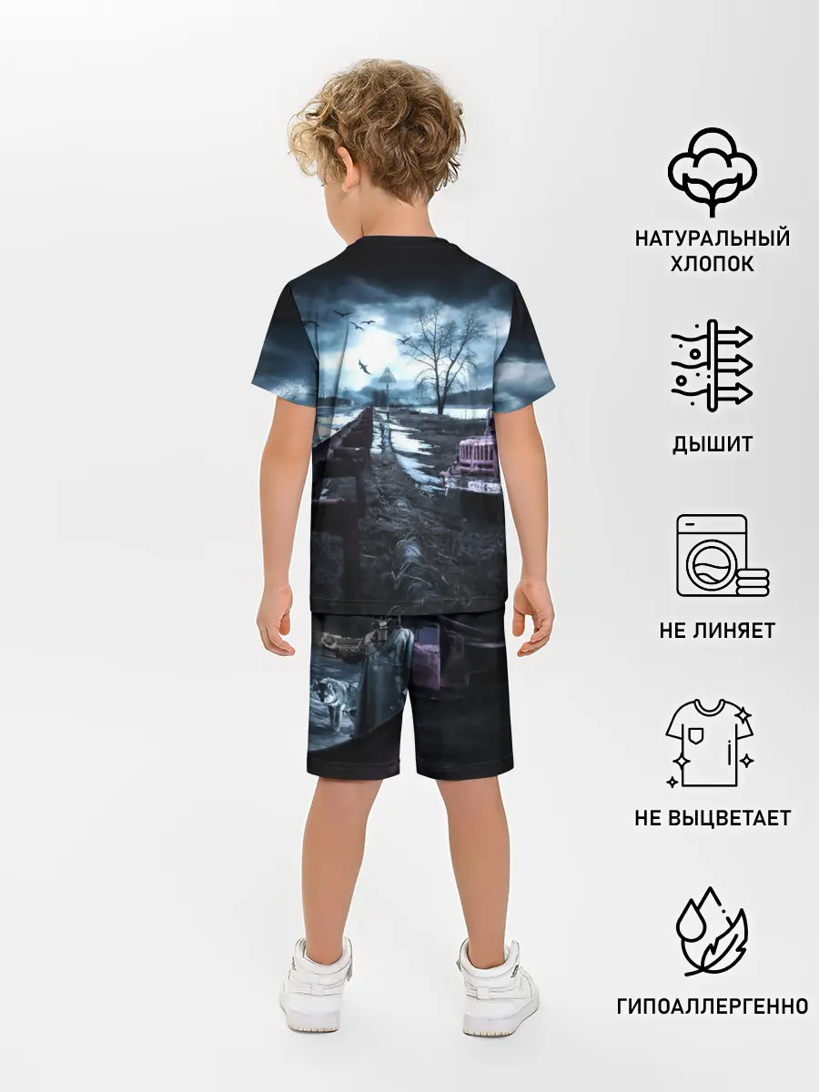 Детская пижама с шортами / S.T.A.L.K.E.R. - Г.Е.Р.М.А.Н.