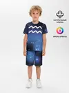Детская пижама с шортами / Водолей / Aquarius, Знак зодиака