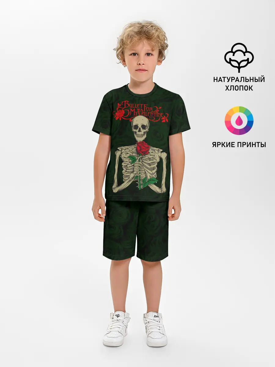 Детская пижама с шортами / Bullet For My Valentine