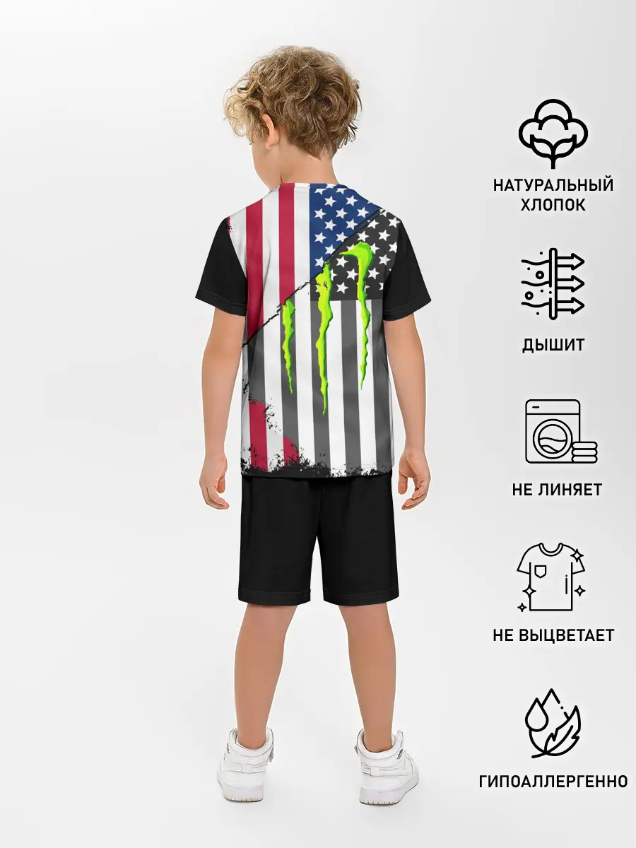 Детская пижама с шортами / MONSTER ENERGY