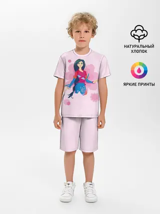 Детская пижама с шортами / Циркачка Мэй