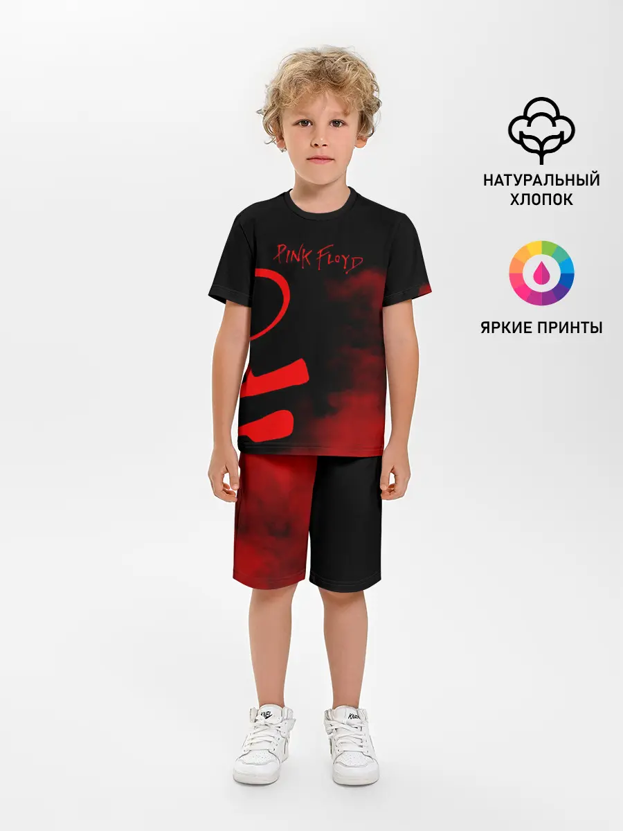 Детская пижама с шортами / Pink Floyd