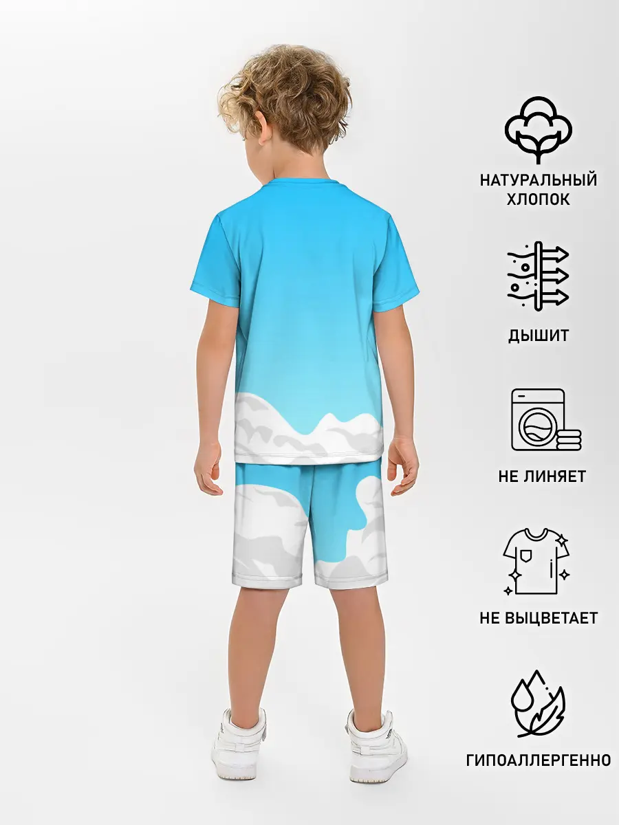 Детская пижама с шортами / Genshin Impact