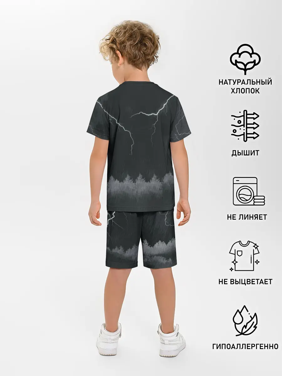 Детская пижама с шортами / Alan Wake | Dark Place