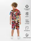 Детская пижама с шортами / Современное искусство