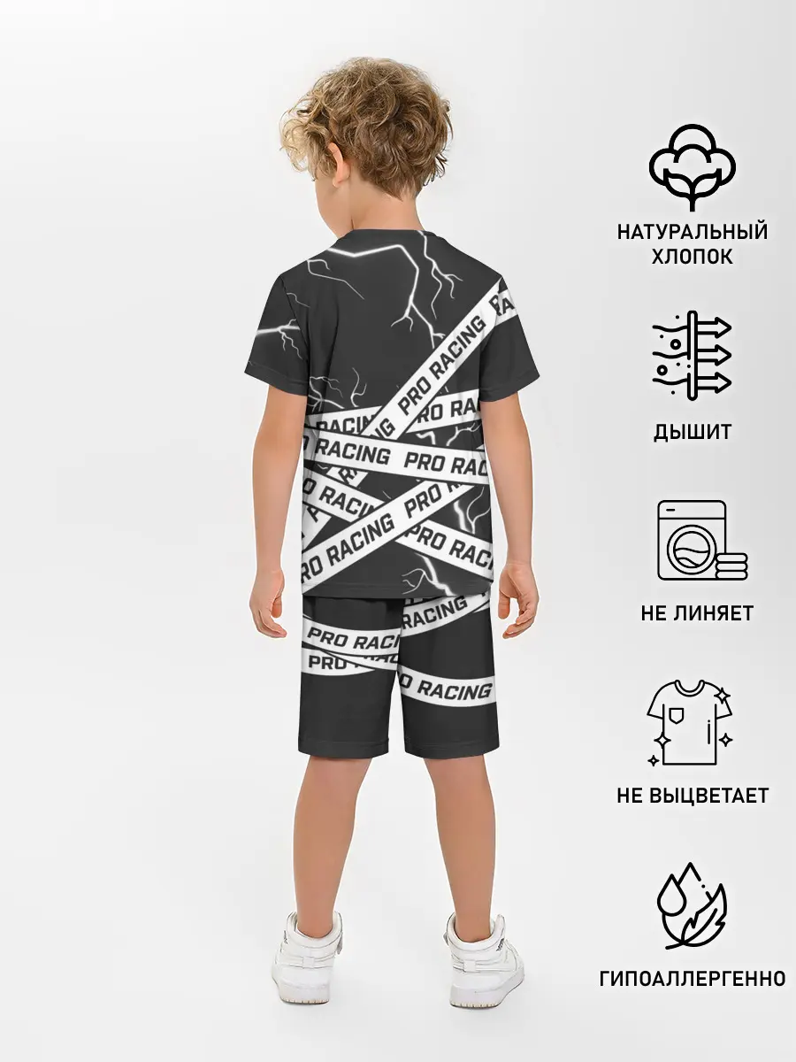 Детская пижама с шортами / Peugeot - Racing
